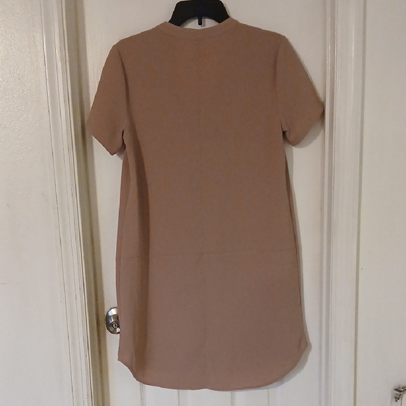 Women's Beige Short Sleeve Top - Picture 5 of 5